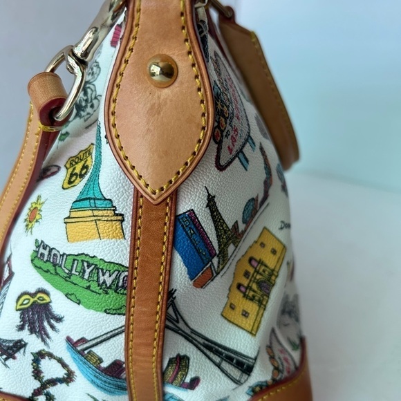 Dooney & Bourke EUC Route66 Satchel - Picture 6 of 14
